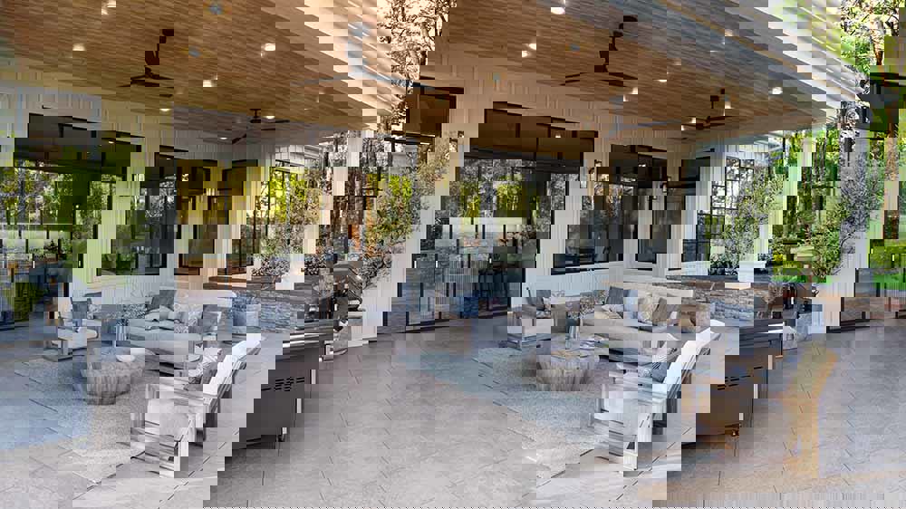 LEVEL UP TILE Suburban Patio Hero