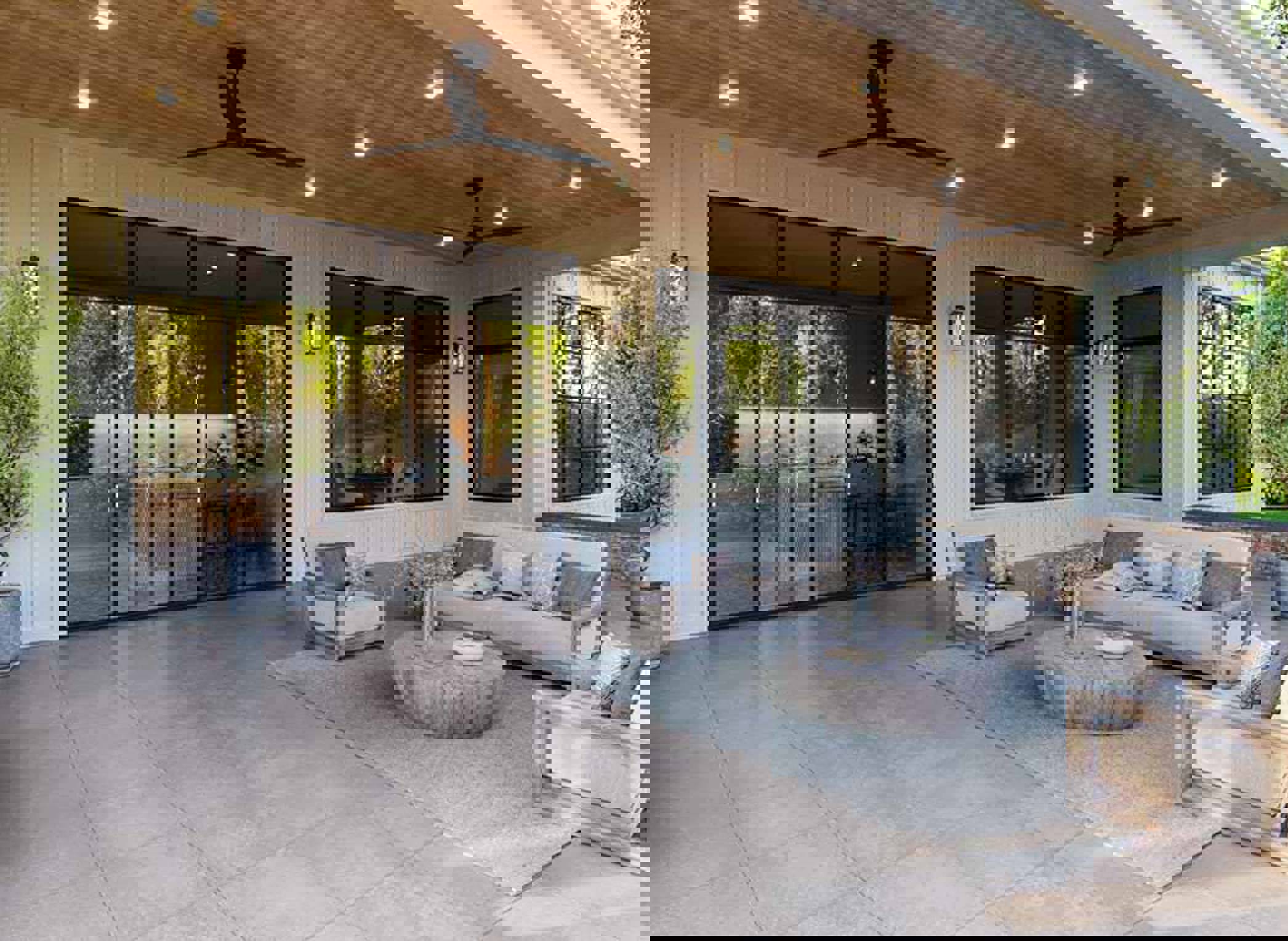 LEVEL UP TILE Suburban Patio Hero