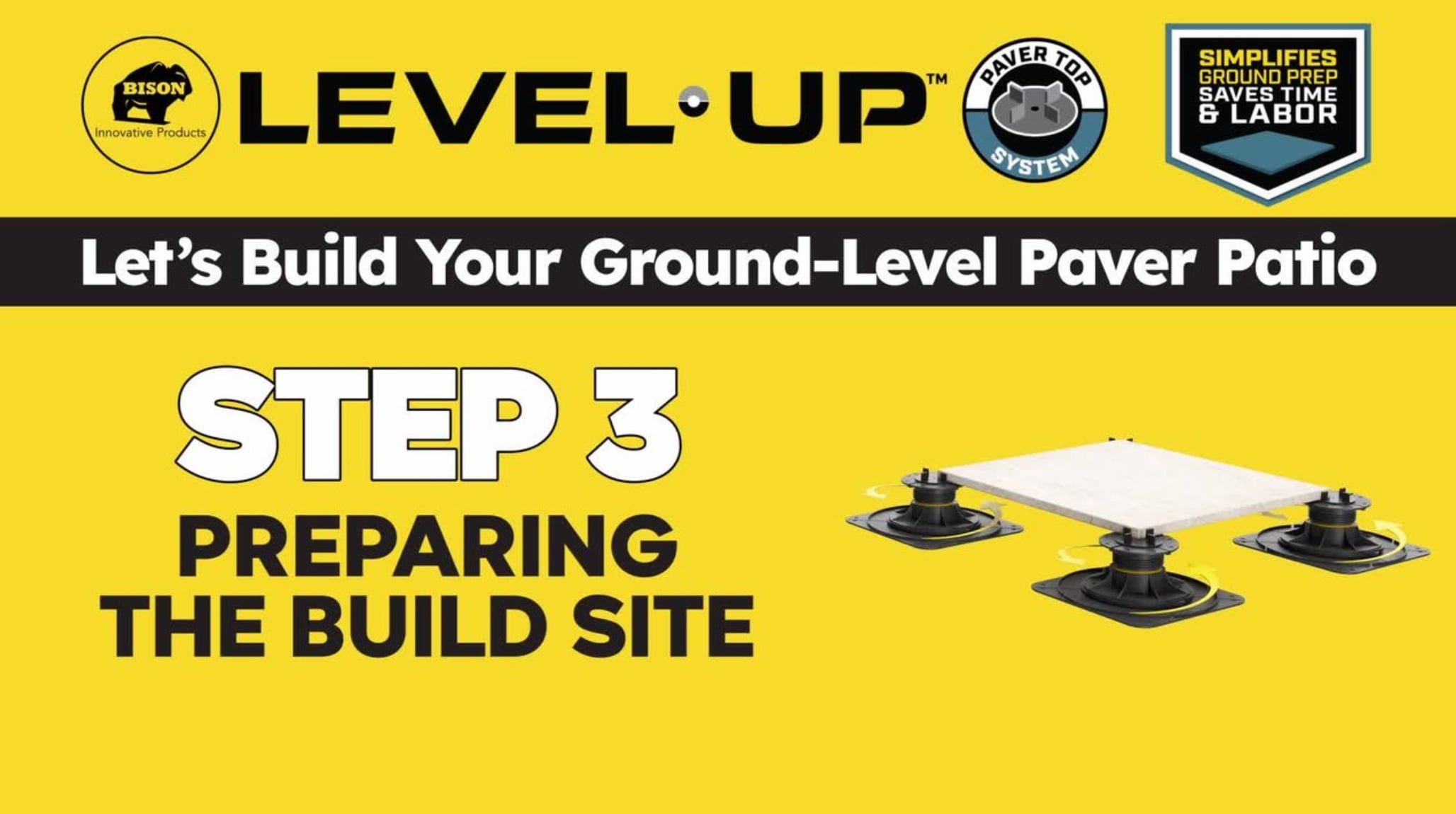 How to Prepare the Build Site for Level.Up Deck Pedestals (Step 3 of 8)